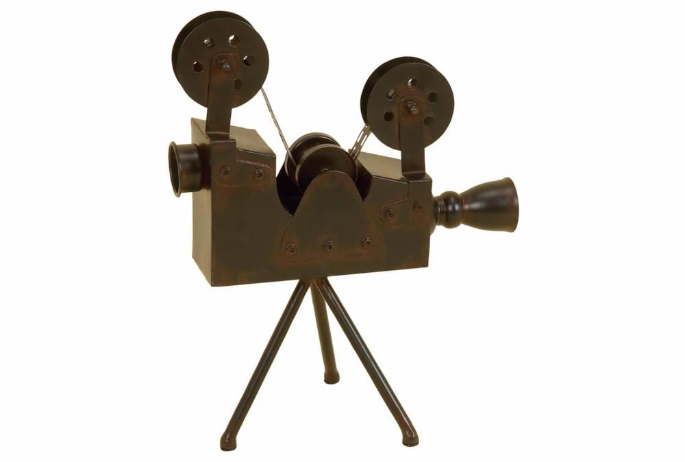 Sculptures + Figurines | Metal Antique Camera Decor Sculptures + Figurines