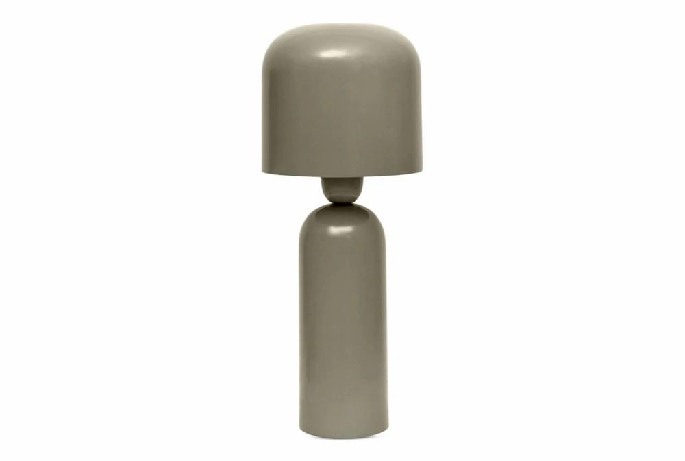 Table Lamps | 15.5″ Khaki Tonal Gloss Petite Dome Shade Table Lamp Decor Table Lamps