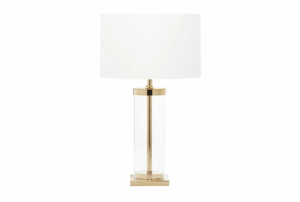 Table Lamps | 24″ Gold Metal Glass Table Lamp Decor Table Lamps