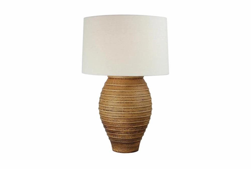 Table Lamps | 28 Inch Sun Washed Terra Cotta Table Lamp W/ 3 Way Switch By Nate Berkus And Jeremiah Brent Decor Table Lamps