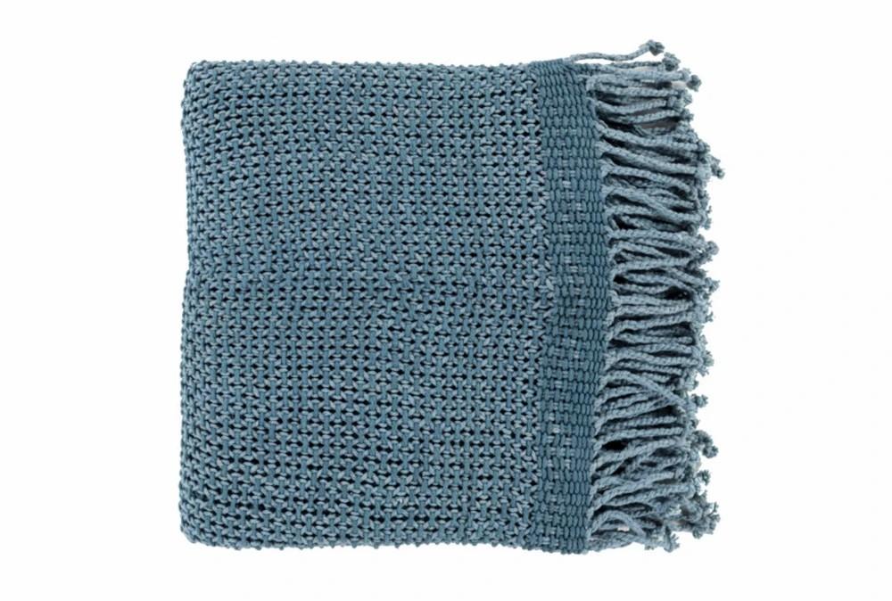 Throw Blankets | Accent Throw-Cantina Denim Decor Throw Blankets