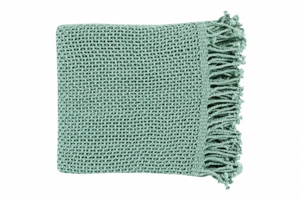 Throw Blankets | Accent Throw-Cantina Teal Decor Throw Blankets