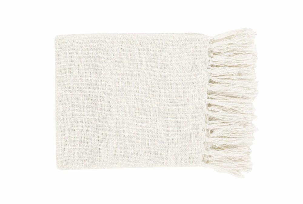 Throw Blankets | Accent Throw-Delco Ivory Decor Throw Blankets