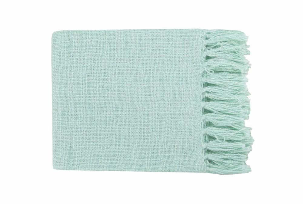 Throw Blankets | Accent Throw-Delco Mint Decor Throw Blankets