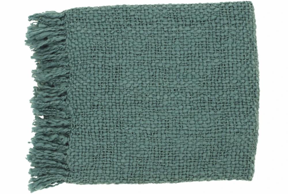 Throw Blankets | Accent Throw-Jace Teal Decor Throw Blankets