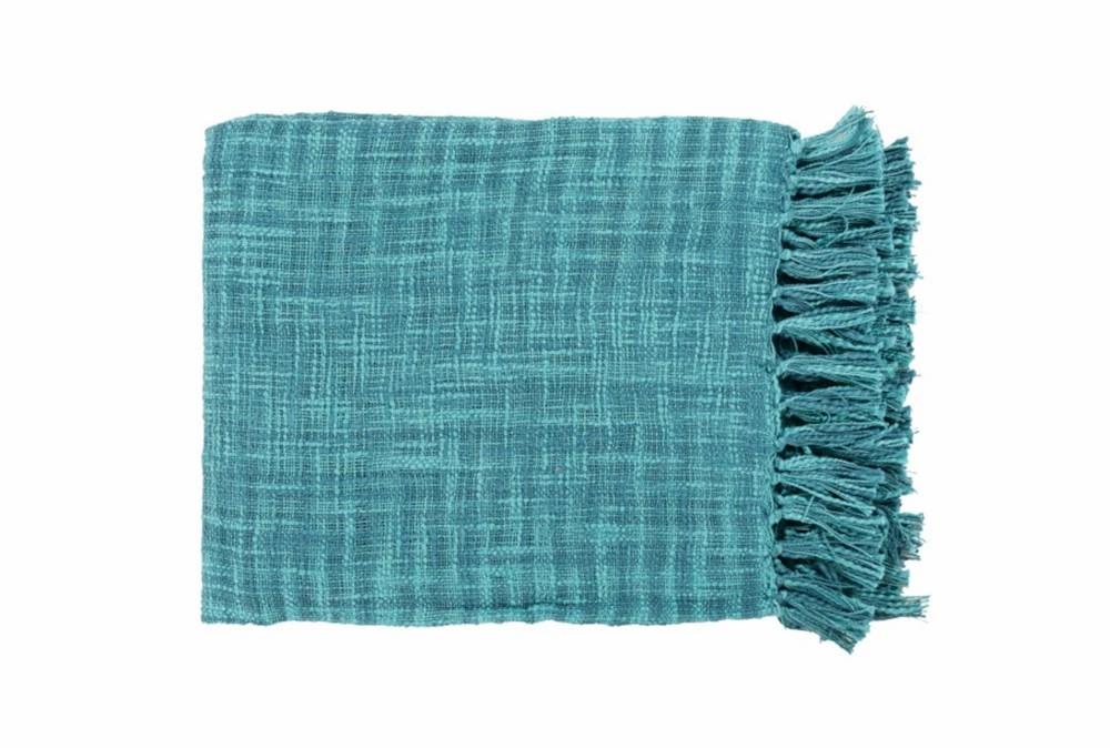 Throw Blankets | Accent Throw-Kinley Teal Decor Throw Blankets