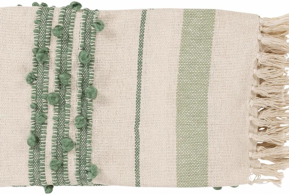 Throw Blankets | Accent Throw-Mint Fringe Decor Throw Blankets