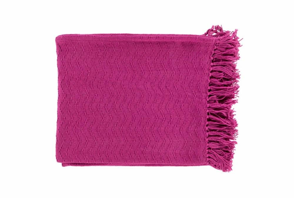 Throw Blankets | Accent Throw-Torra Magenta Decor Throw Blankets