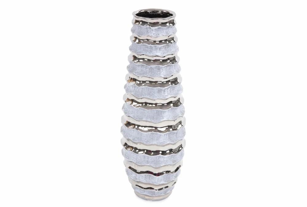 Vases | 22 Inch White Multi Spiral Ceramic Vase Decor Vases