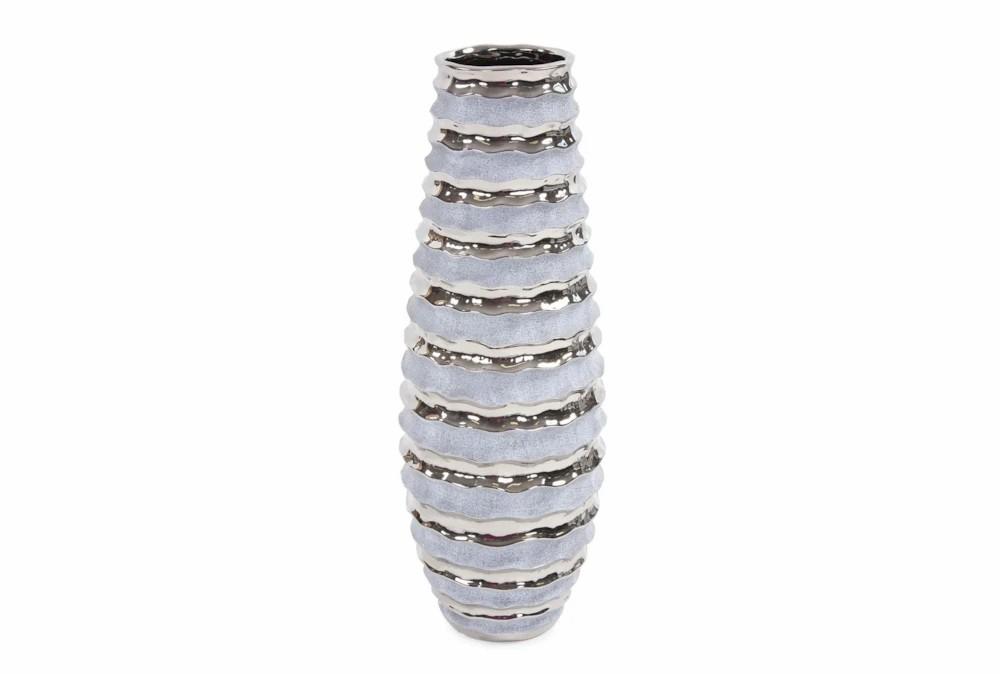 Vases | 27 Inch White Multi Spiral Ceramic Tall Vase Decor Vases