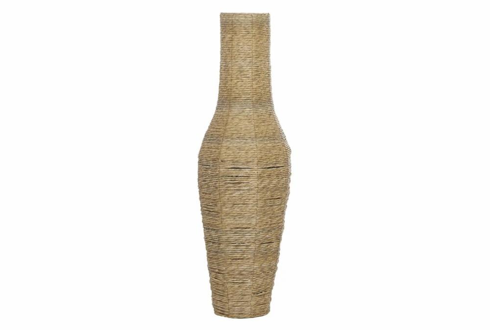 Vases | 44 Inch Natural Beige Faux Seagrass Floor Vase Decor Vases