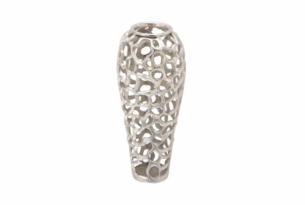 Vases | Silver Decorative Vase Small Decor Vases