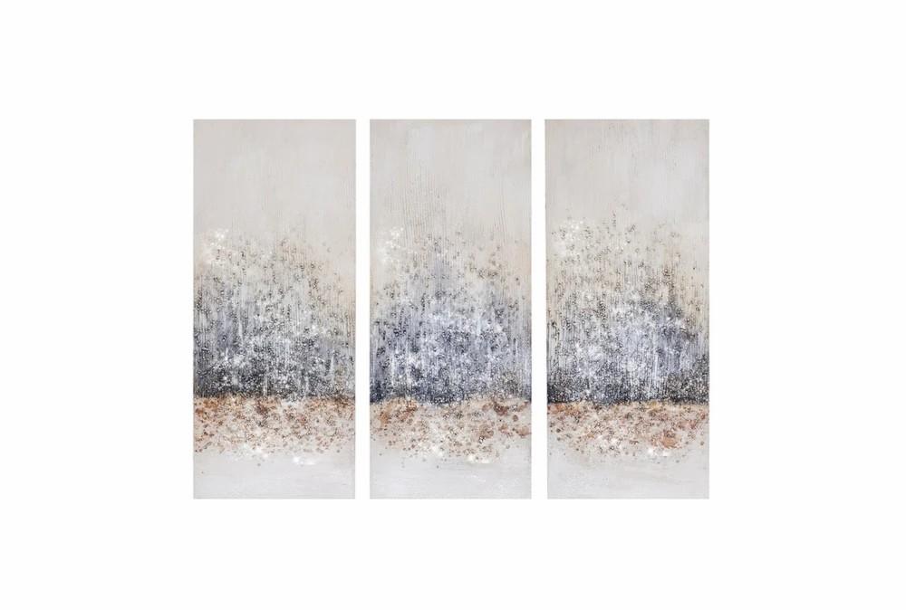 Wall Art Prints | 15X35 Blush/Grey Twilight Mystere Set Of 3 Decor Wall Art Prints