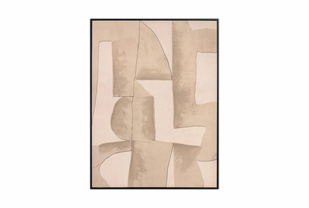 Wall Art Prints | 25X33 Taupe Saga Tonal Abstract I Wall Art Decor Wall Art Prints