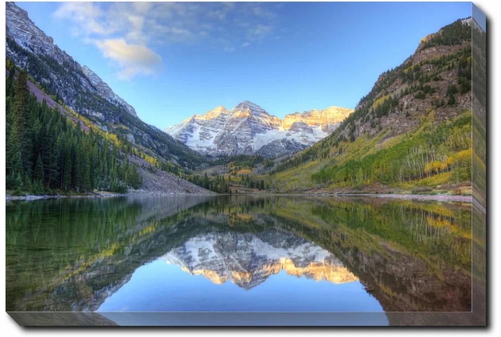 Wall Pictures | 36X24 Snowmass Wilderness With Gallery Wrap Canvas Decor Wall Pictures