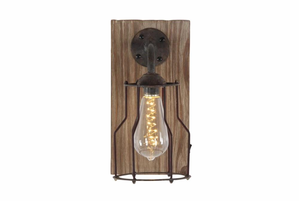 Wall Sconces | 11″ Brown Iron Wall Sconce Decor Wall Sconces