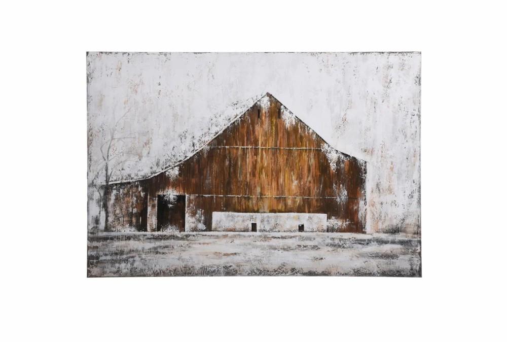 Wood Wall Art | 59X39 Aged Barnhouse Decor Wood Wall Art