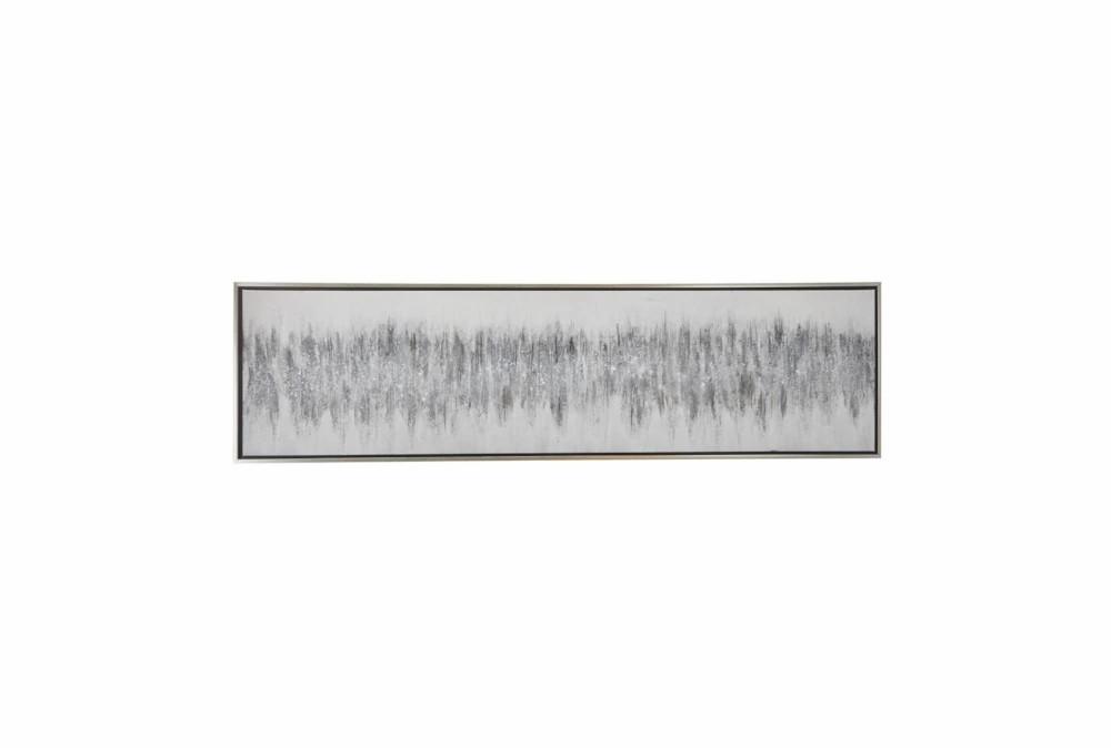 Wood Wall Art | 71X20 Grey Vibrations Framed Wall Art Decor Wood Wall Art