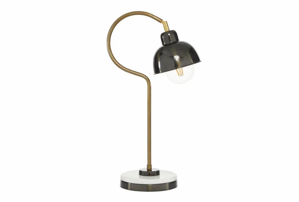 Desk Lamps | 22″ Black And Gold Metal Task Desk Lamp Decor Desk Lamps