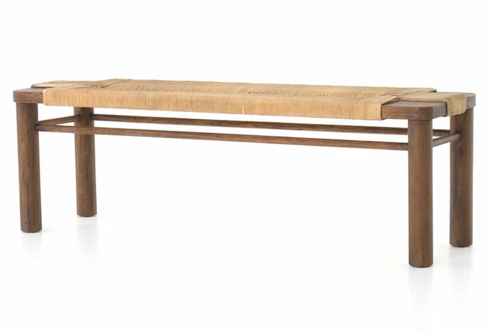 Elements | Shona Bench-Russet Mahogany/Vintage Cott Decor Elements